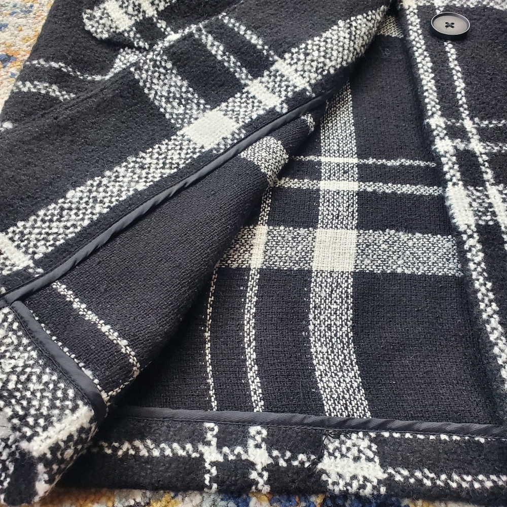 Tribal Jeans Plaid Duster Coat‎ - Picture 4 of 7